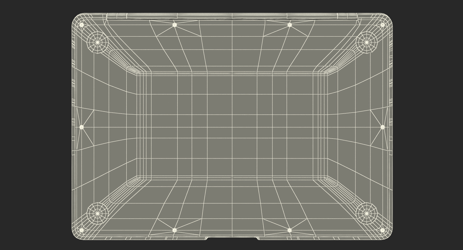 MacBook Air Space Gray 3D
