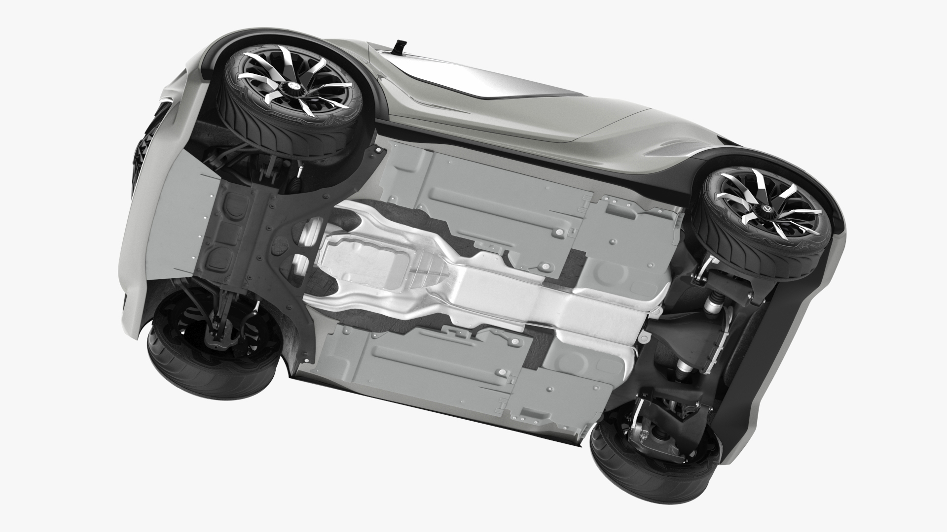 Concept Car Lexus LF-SA Simple Interior 3D model