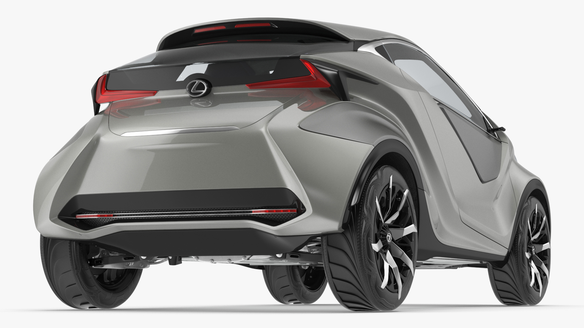 Concept Car Lexus LF-SA Simple Interior 3D model
