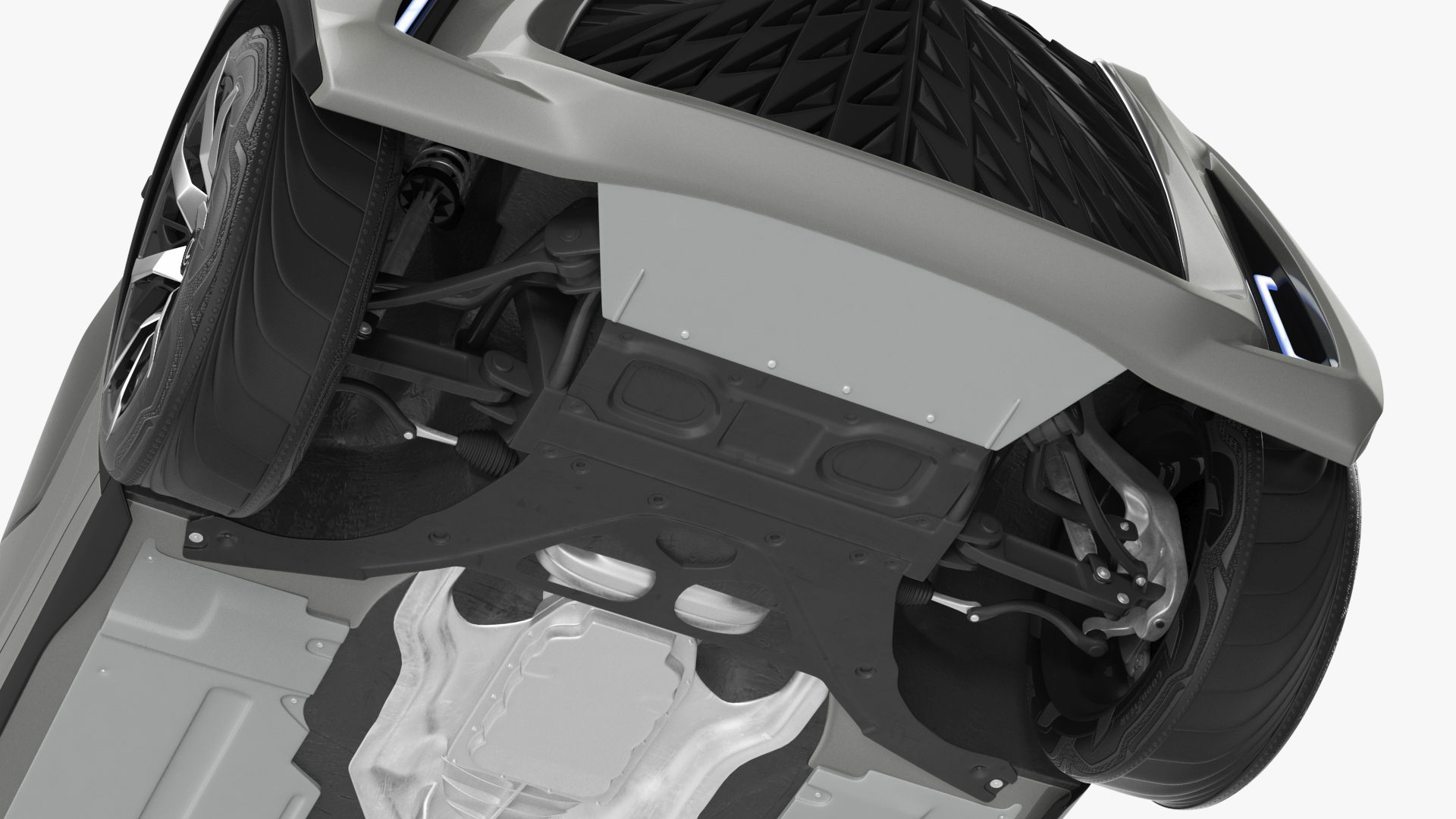 Concept Car Lexus LF-SA Simple Interior 3D model