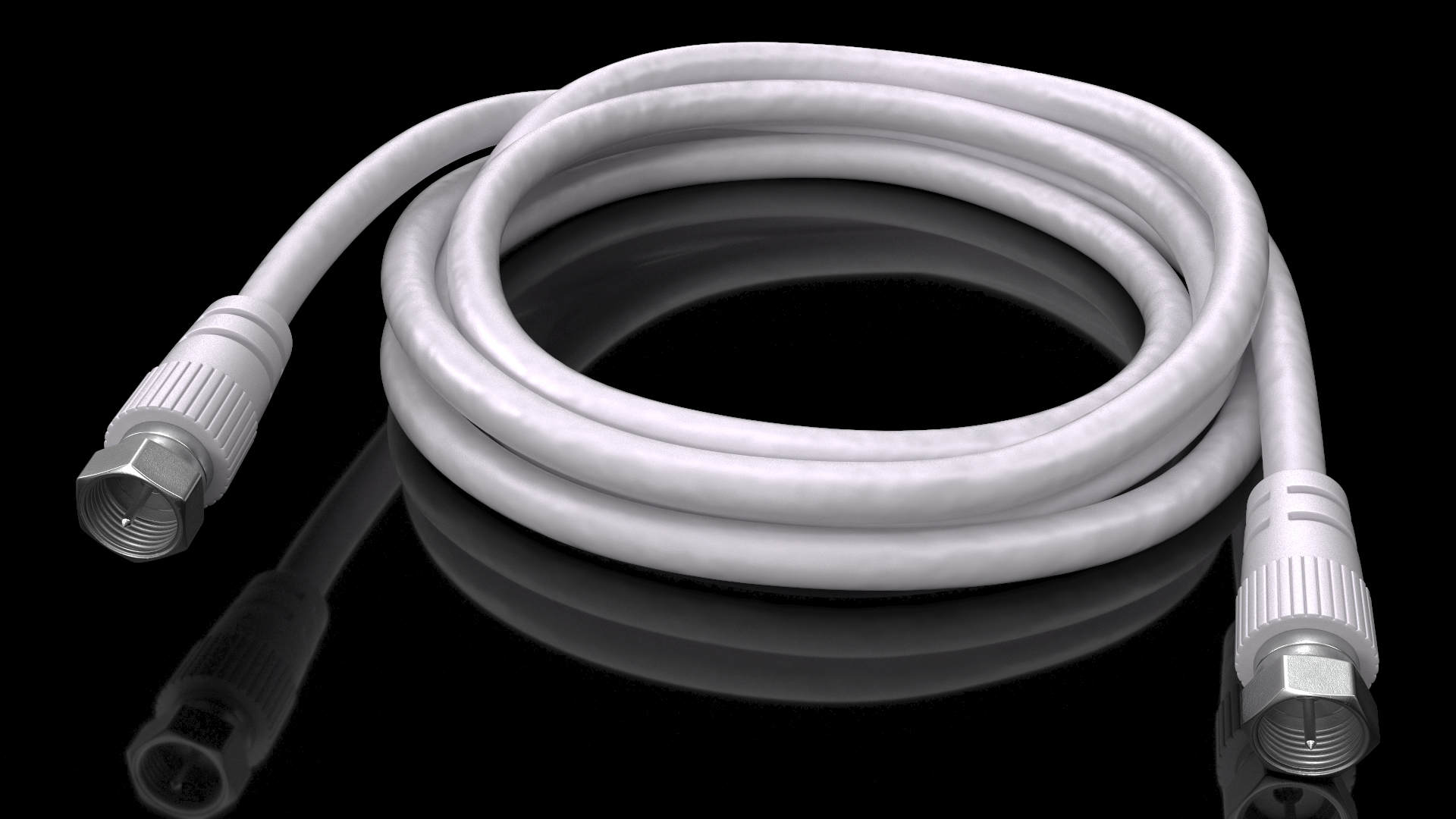 3D F Type RG6 Coax Cable