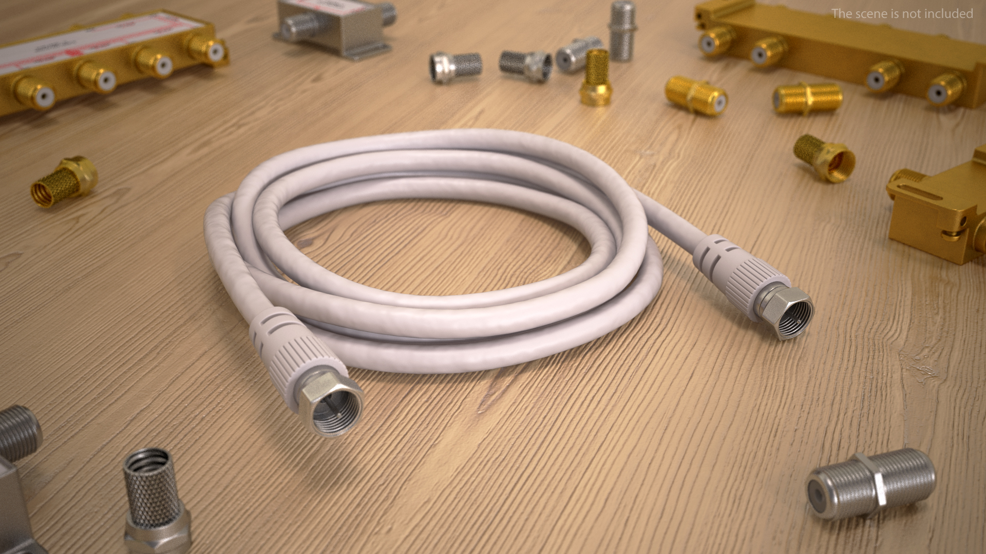 3D F Type RG6 Coax Cable