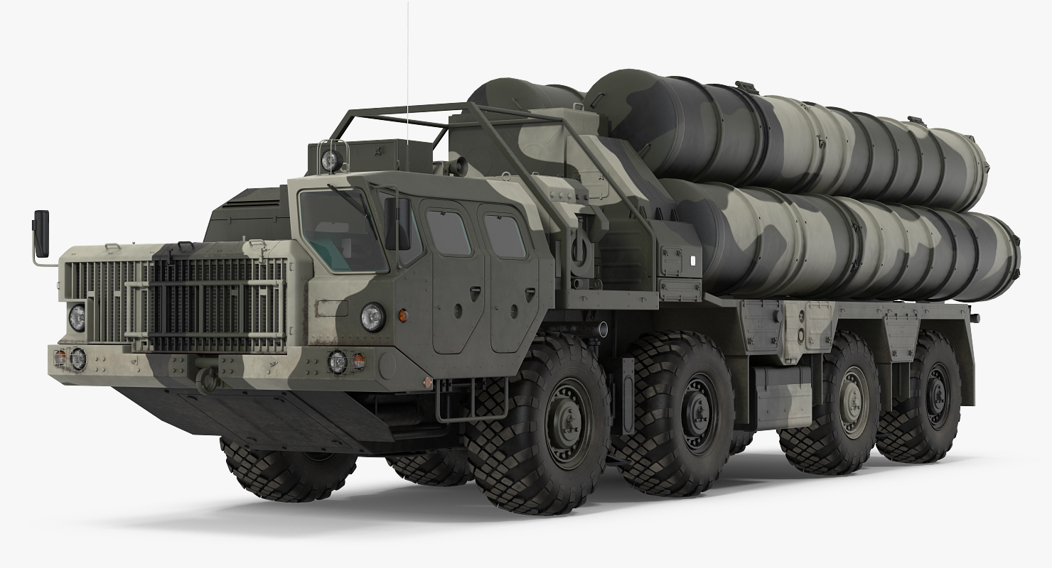 3D model SA 10 Grumble or S 300 Russian Missile System