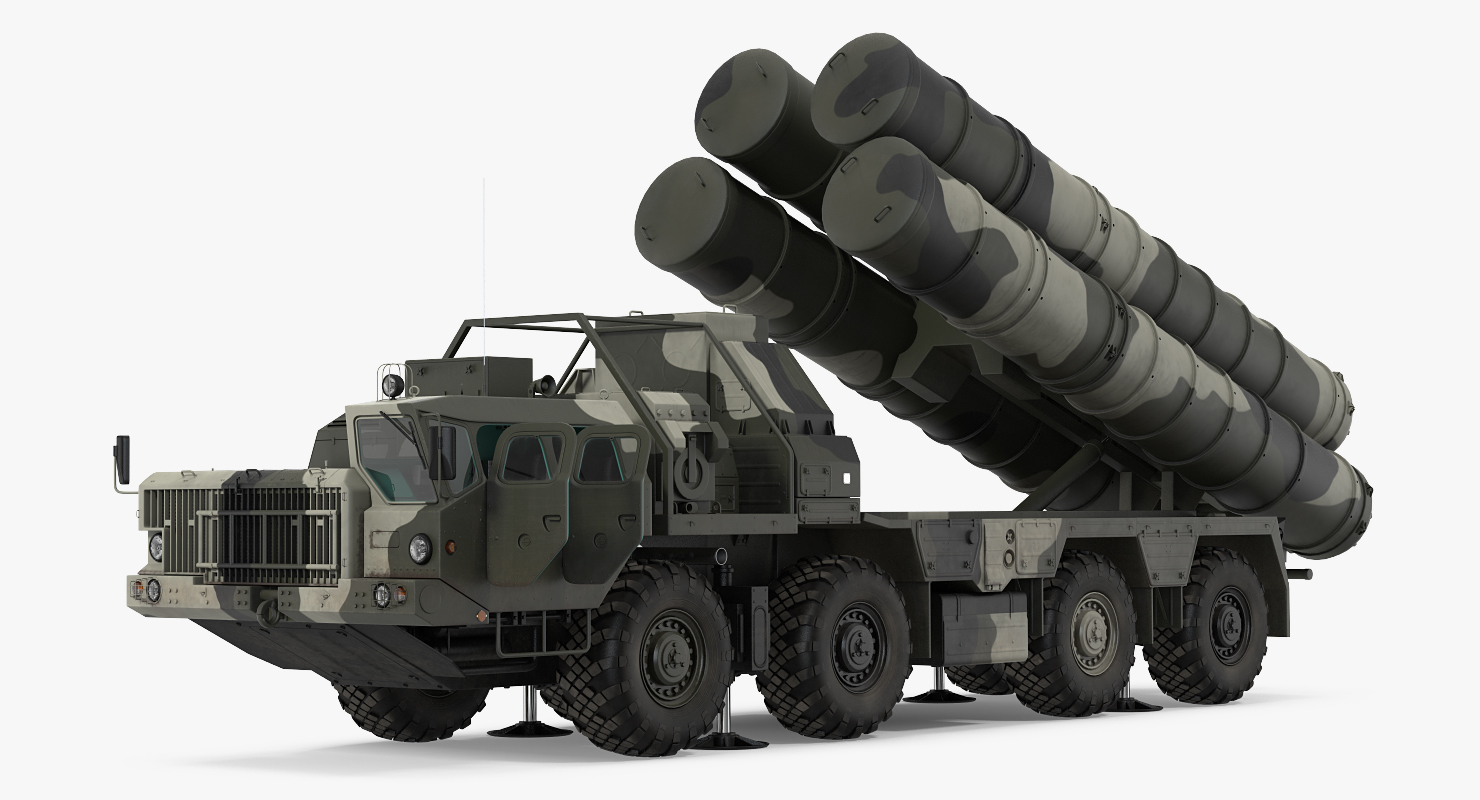 3D model SA 10 Grumble or S 300 Russian Missile System