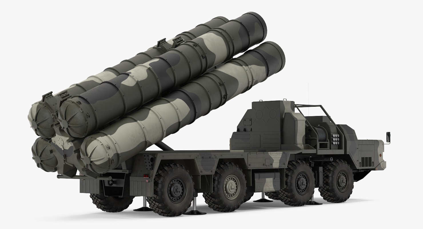 3D model SA 10 Grumble or S 300 Russian Missile System