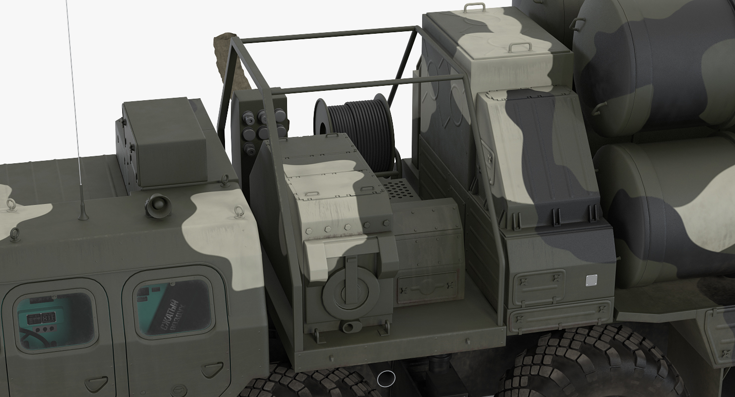 3D model SA 10 Grumble or S 300 Russian Missile System