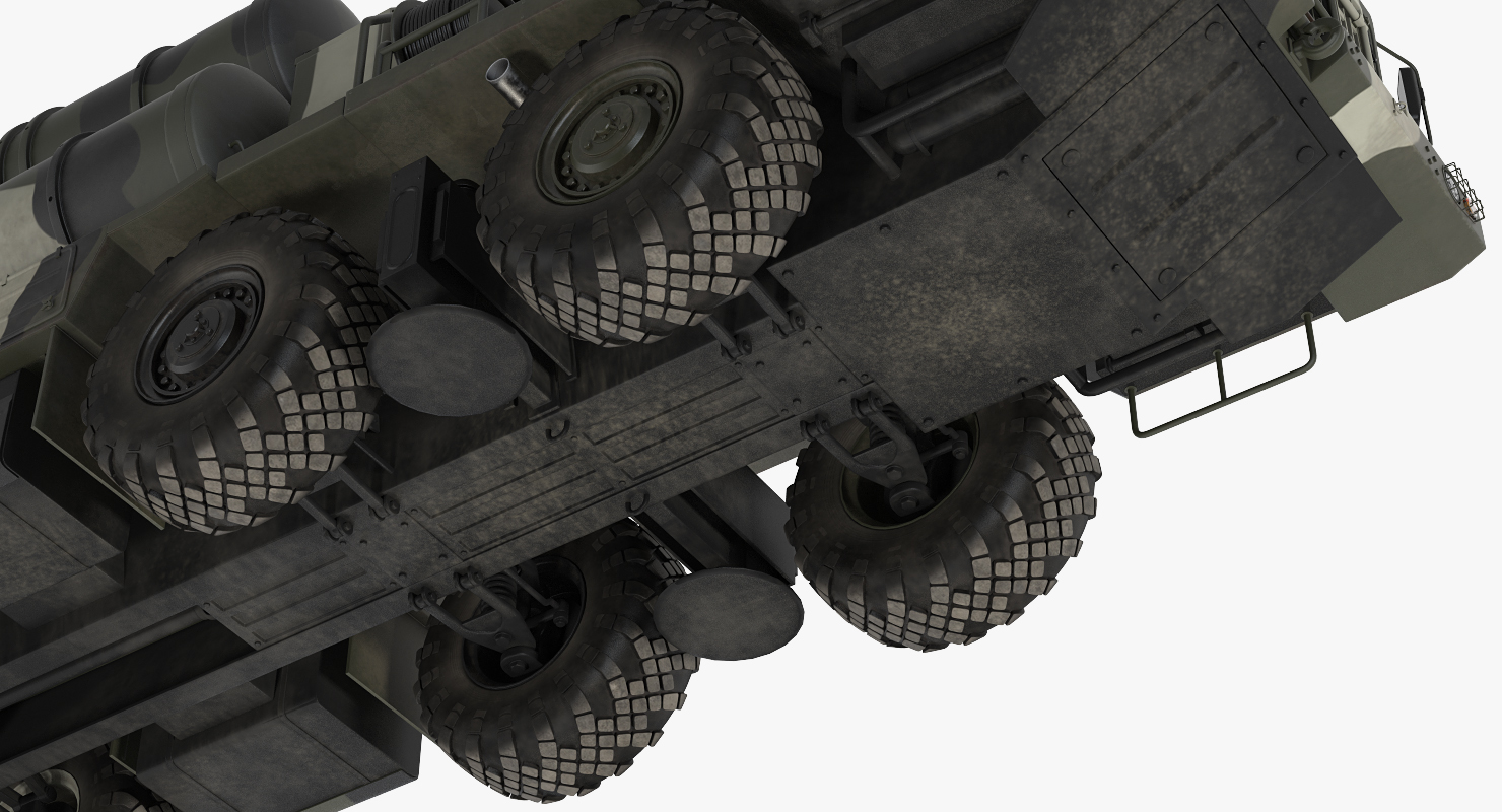 3D model SA 10 Grumble or S 300 Russian Missile System
