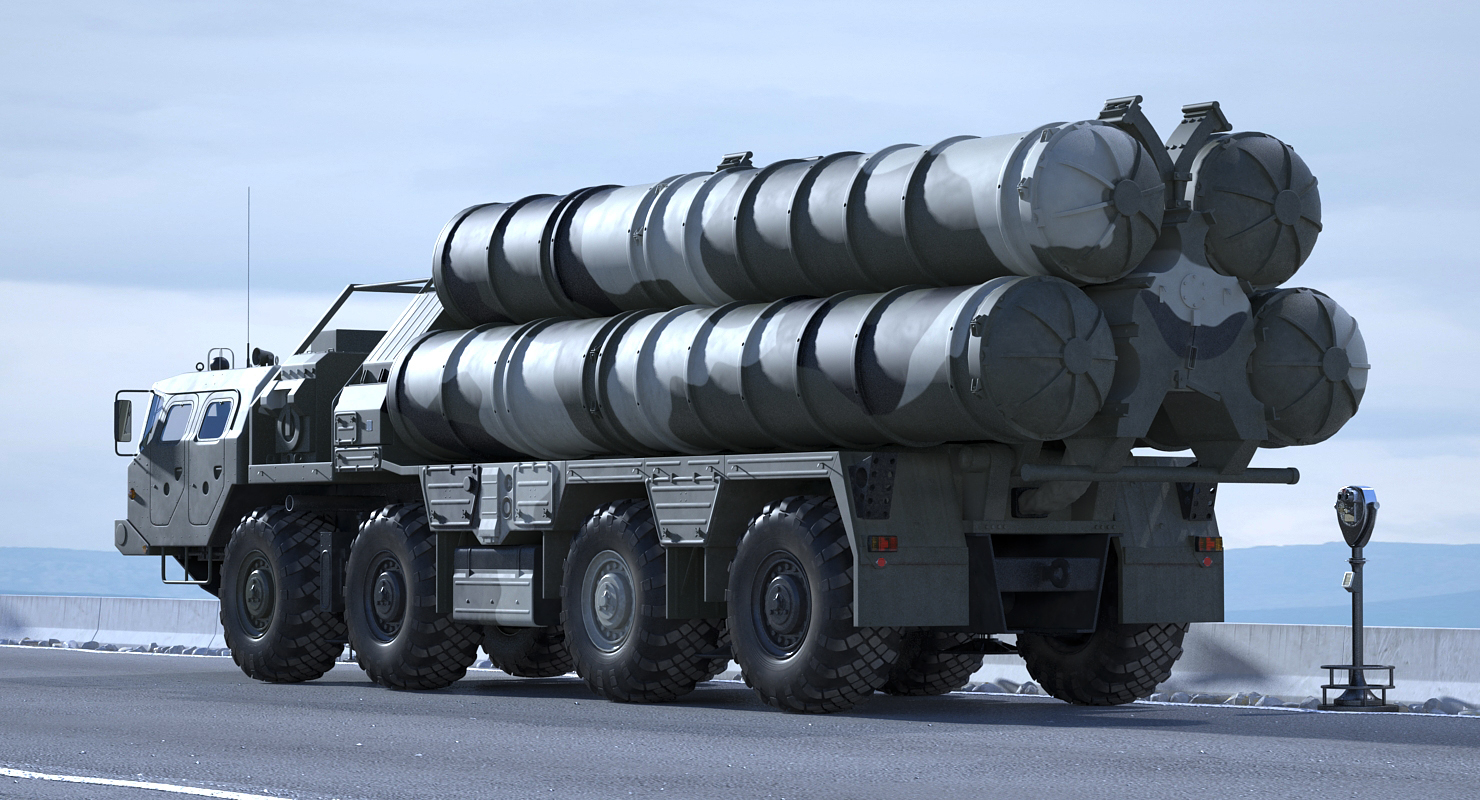 3D model SA 10 Grumble or S 300 Russian Missile System