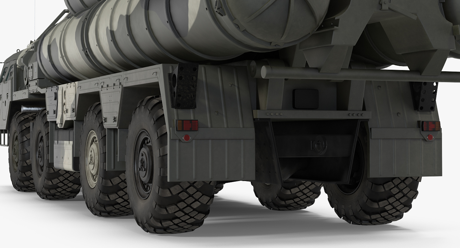 3D model SA 10 Grumble or S 300 Russian Missile System