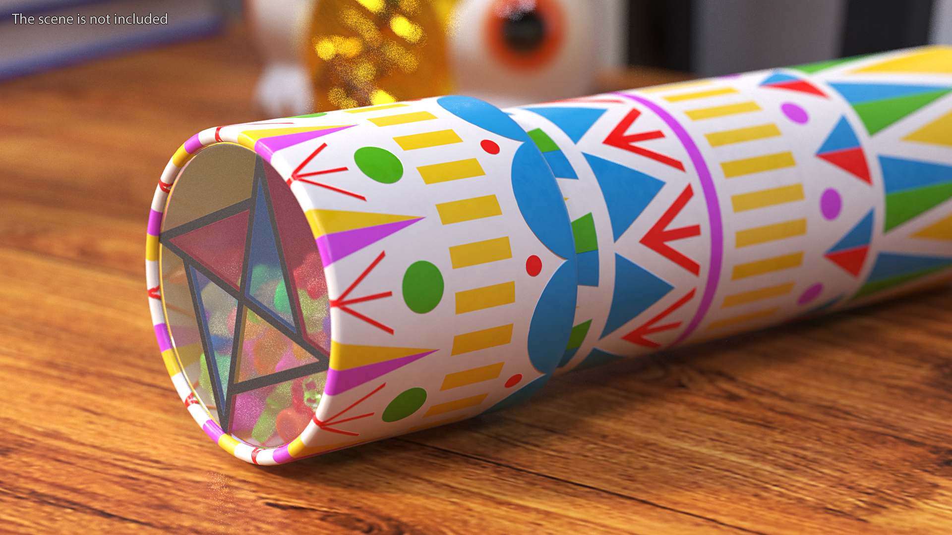 3D Retro Kaleidoscope model