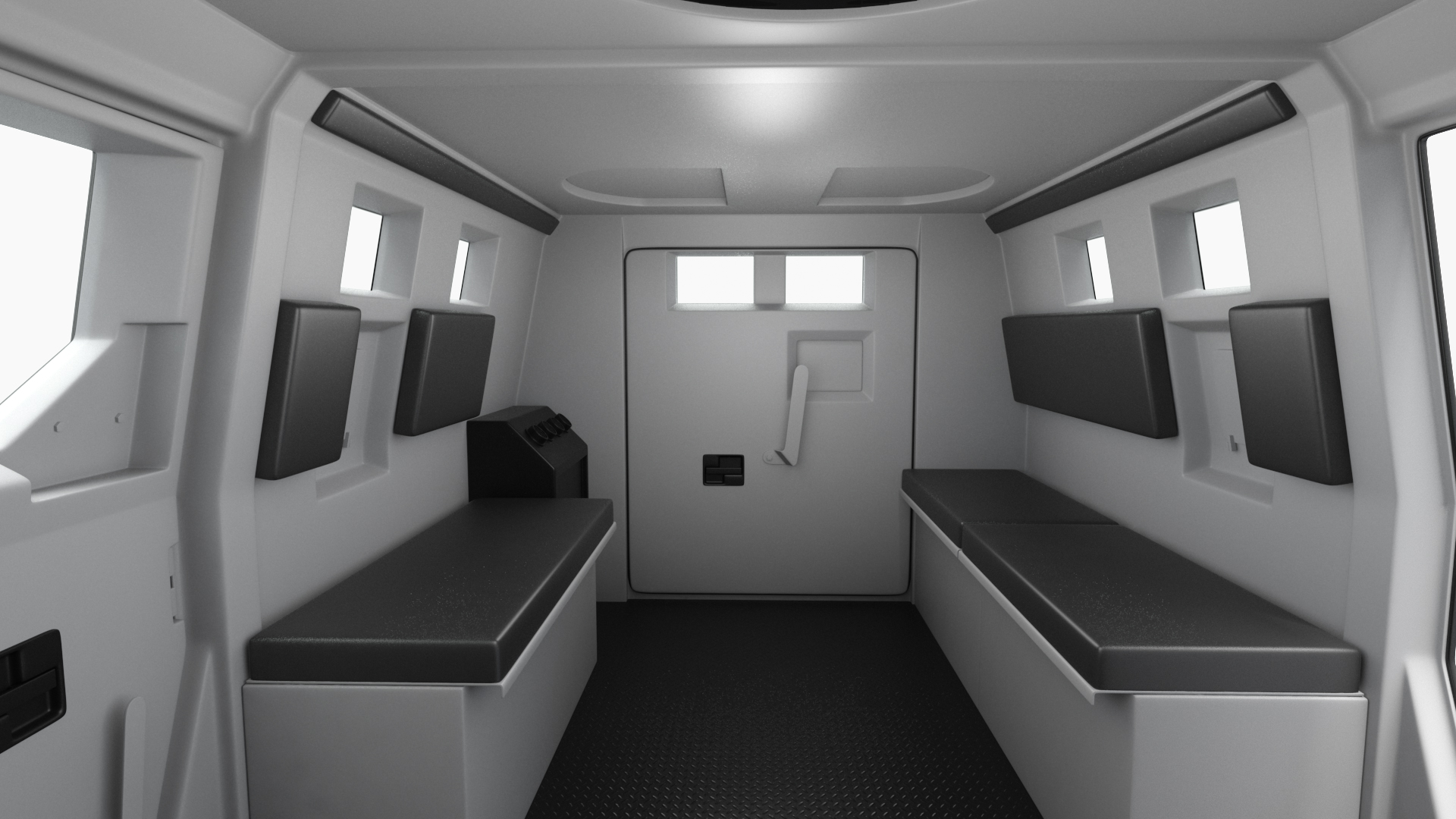 3D model Armored SWAT Truck Pit-Bull VX