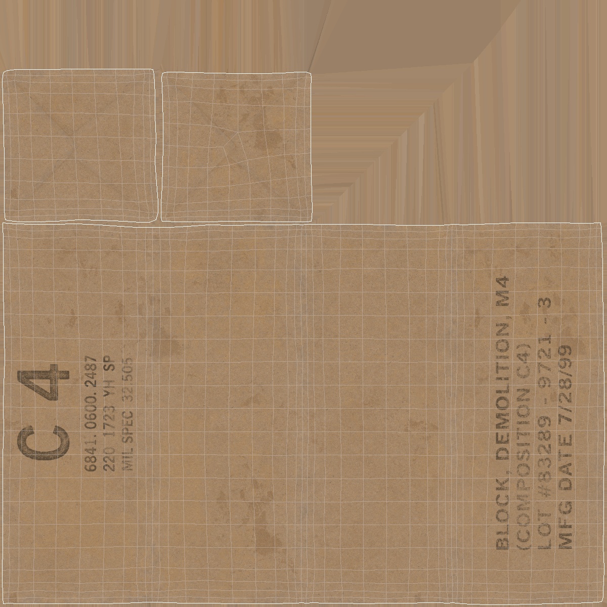 C4 Explosive Military Demolition Block, view 11
