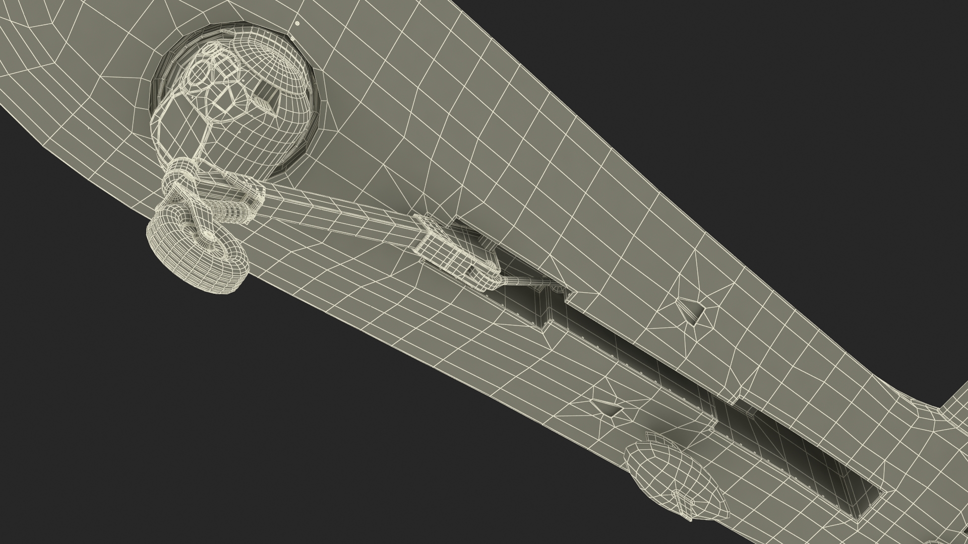 Unmanned Aerial Vehicle Reaper Drone MQ-1 Rigged for Cinema 4D 3D