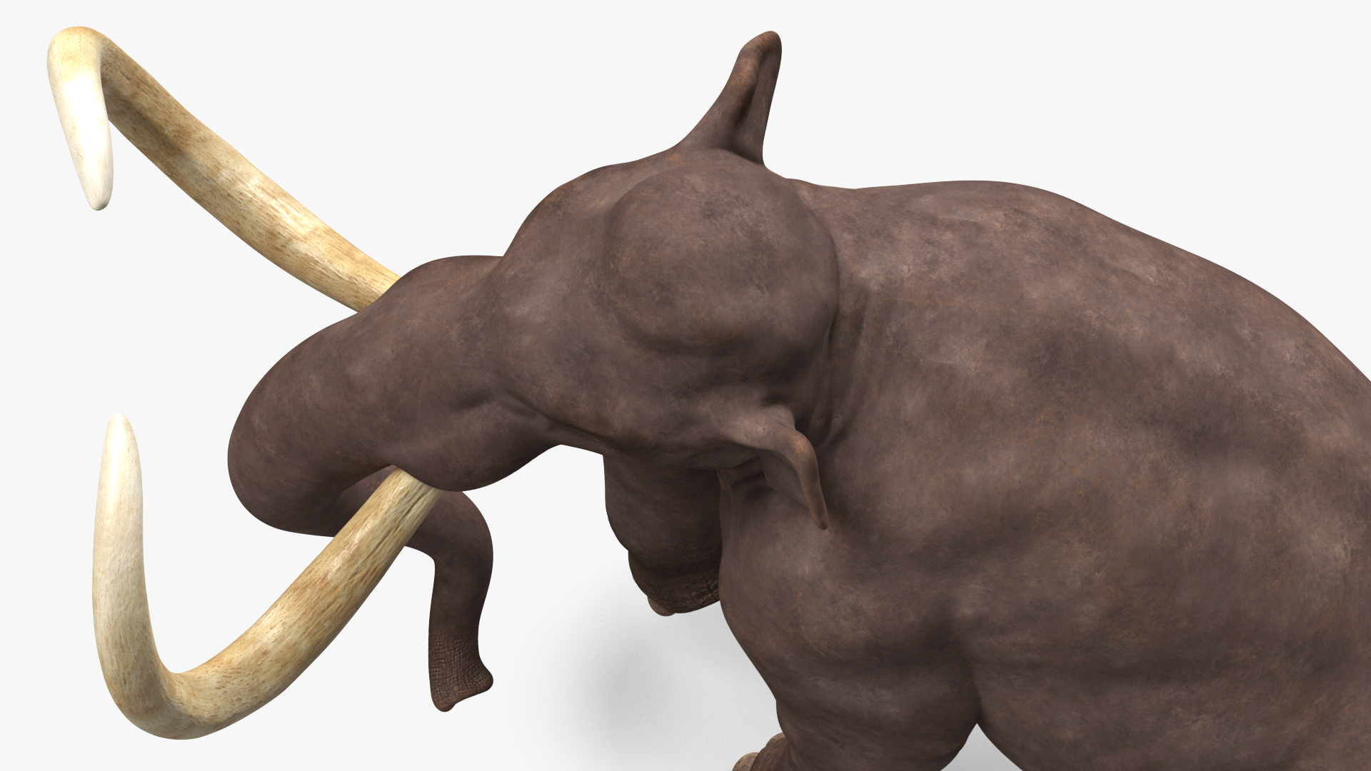 3D model Mammoth Walking Pose