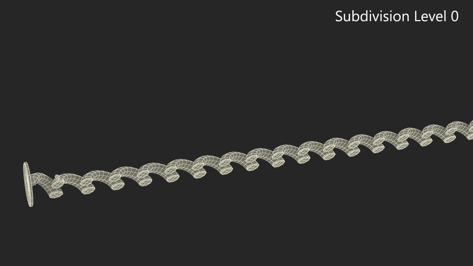 3D model San Marco Jewelry Silver Chain