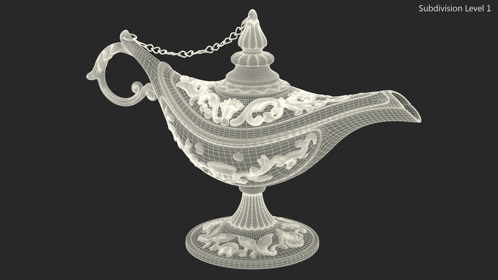 3D model Magic Lamp Blue