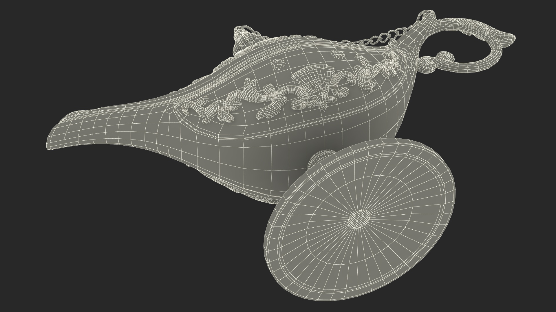 3D model Magic Lamp Blue