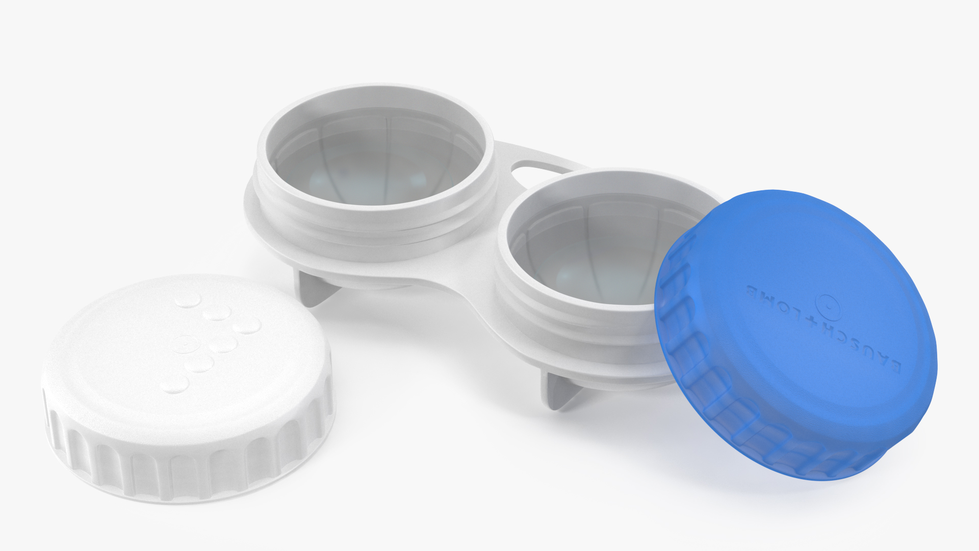 Bausch and Lomb Contact Lens and Case 3D