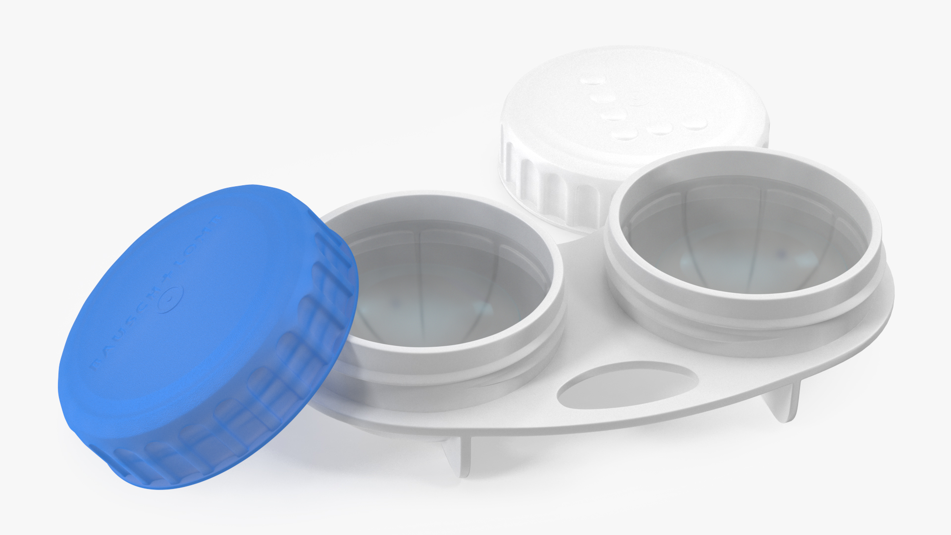 Bausch and Lomb Contact Lens and Case 3D