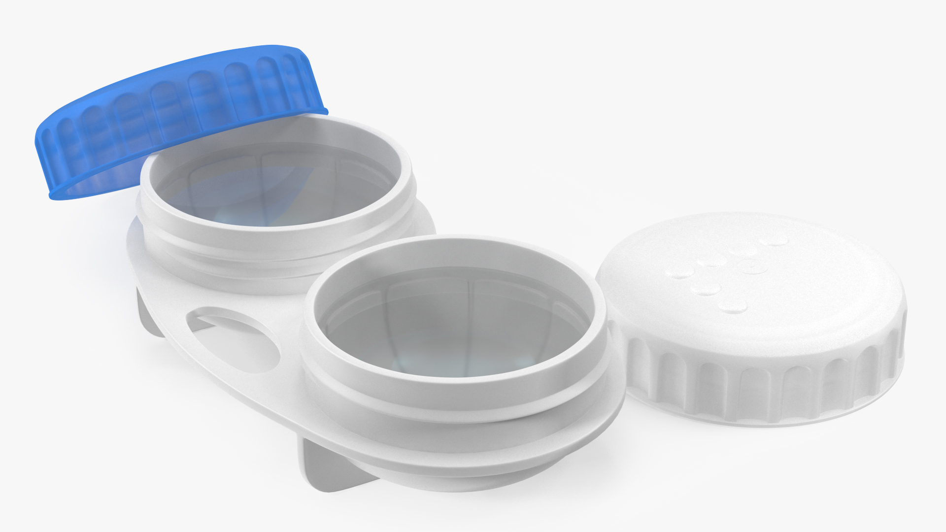 Bausch and Lomb Contact Lens and Case 3D