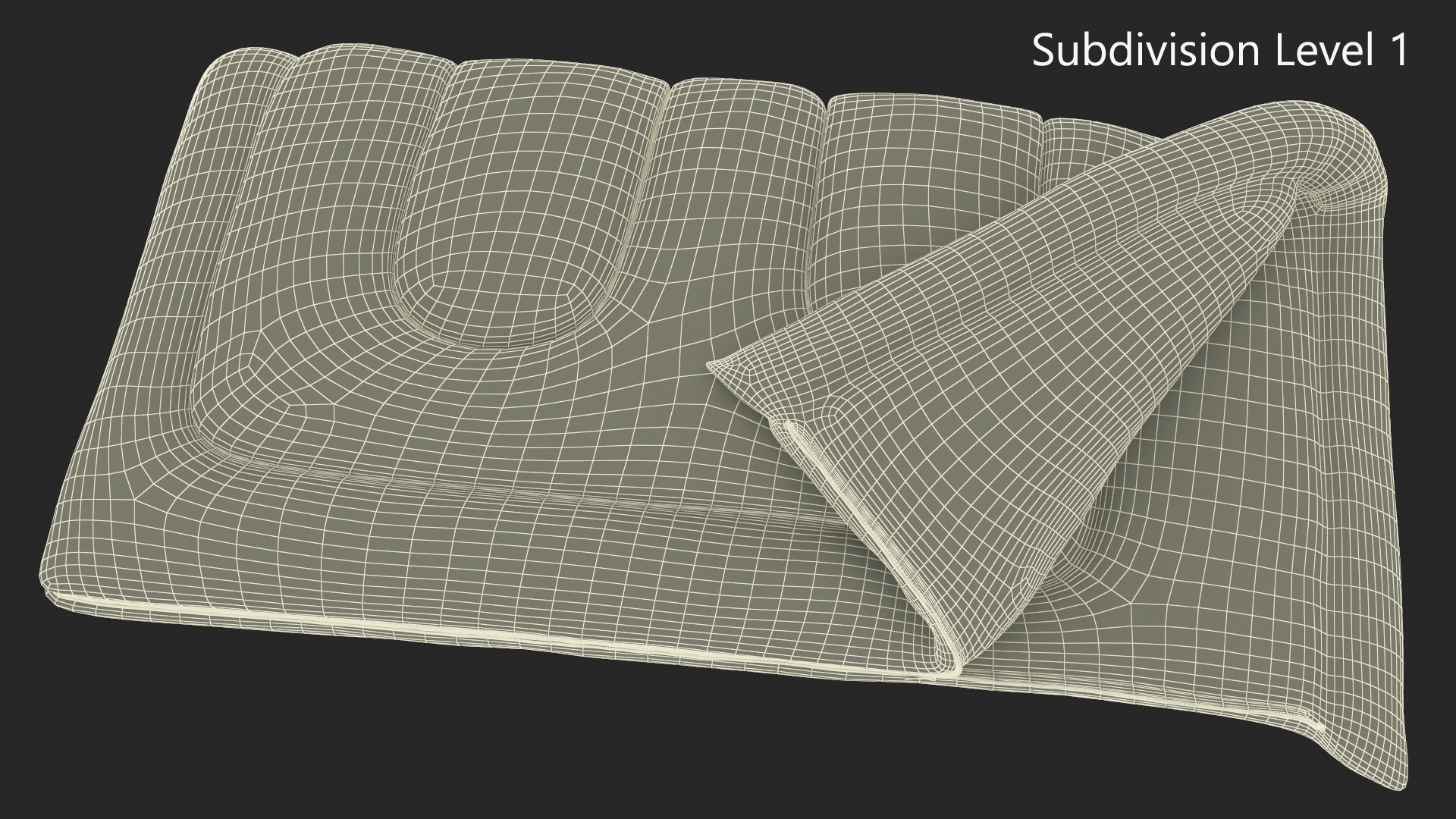 3D model Camping Sleeping Bag