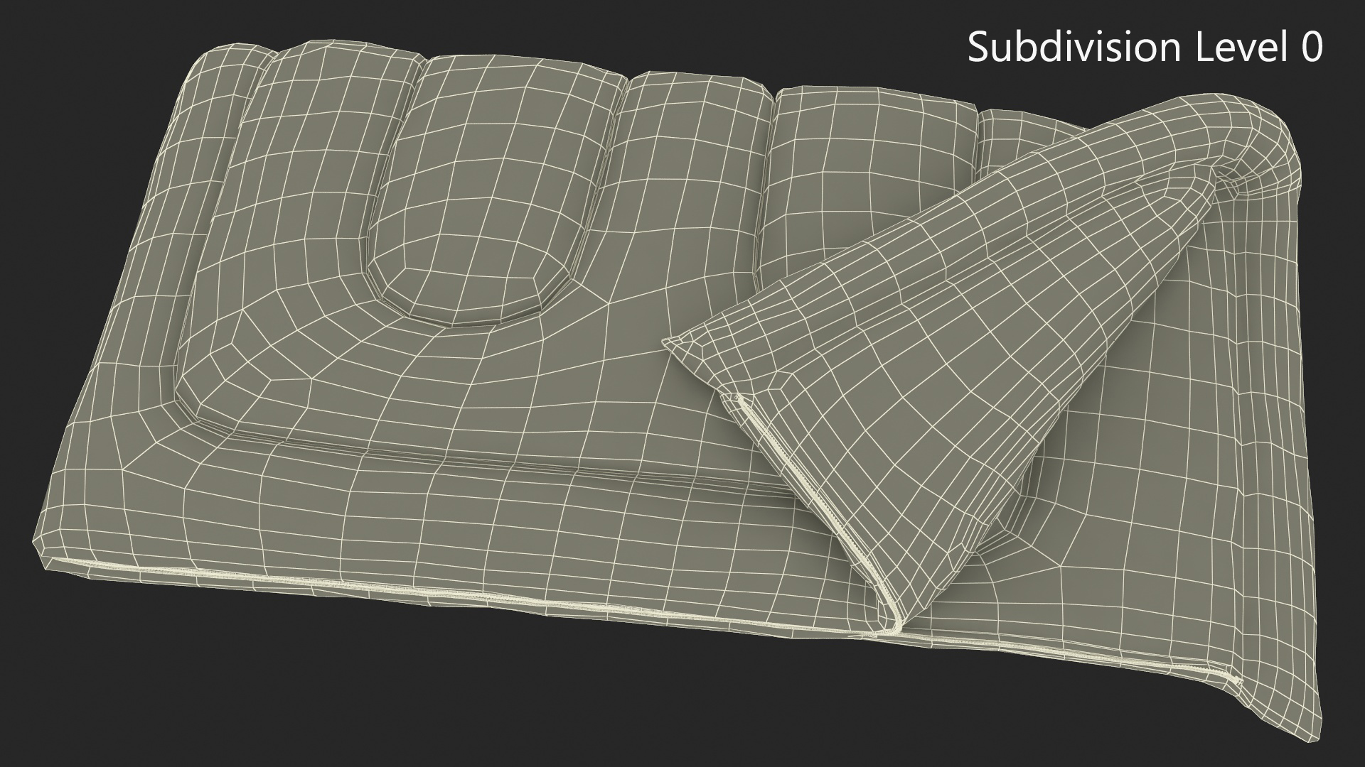 3D model Camping Sleeping Bag