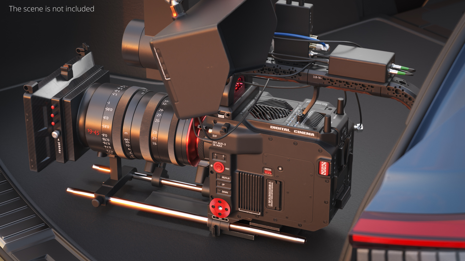 Professional Digital Cinema Camera, view 3
