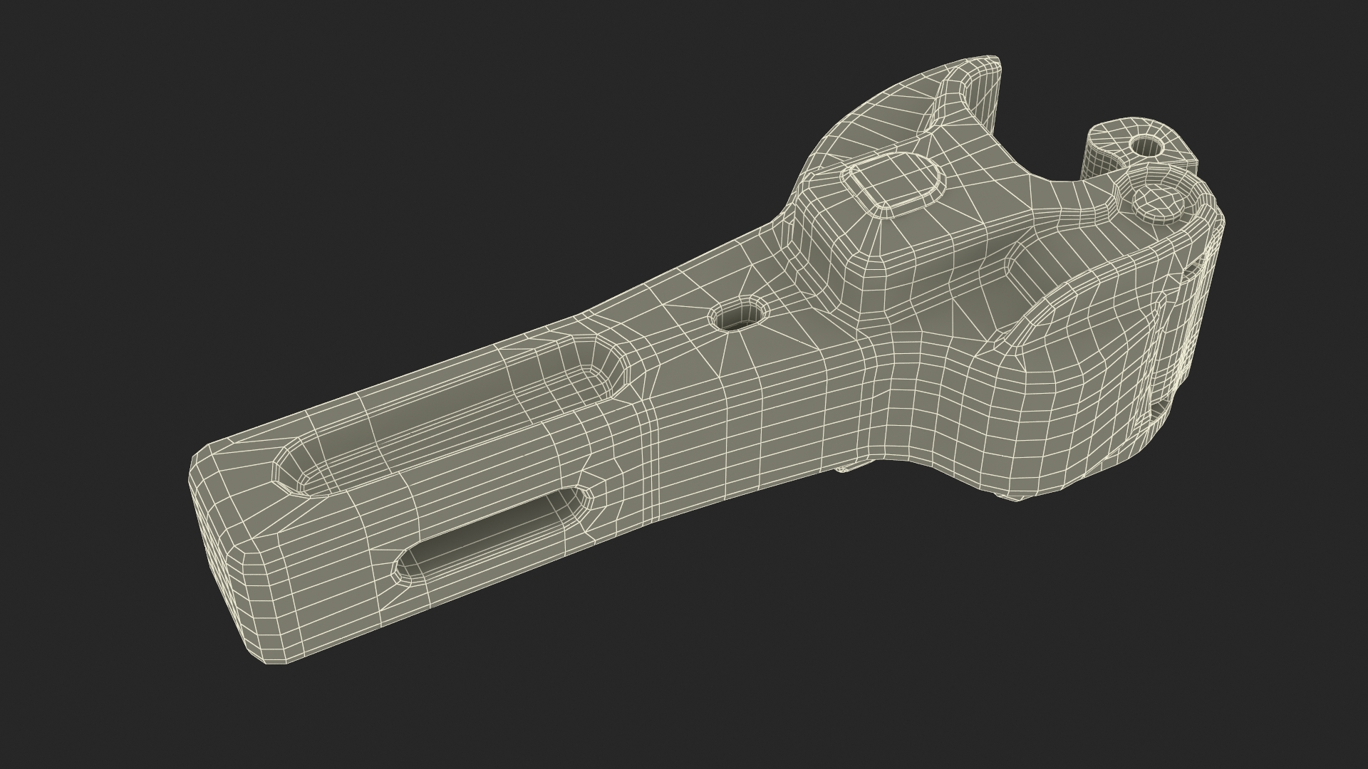 3D AAR Railway Janney Coupler