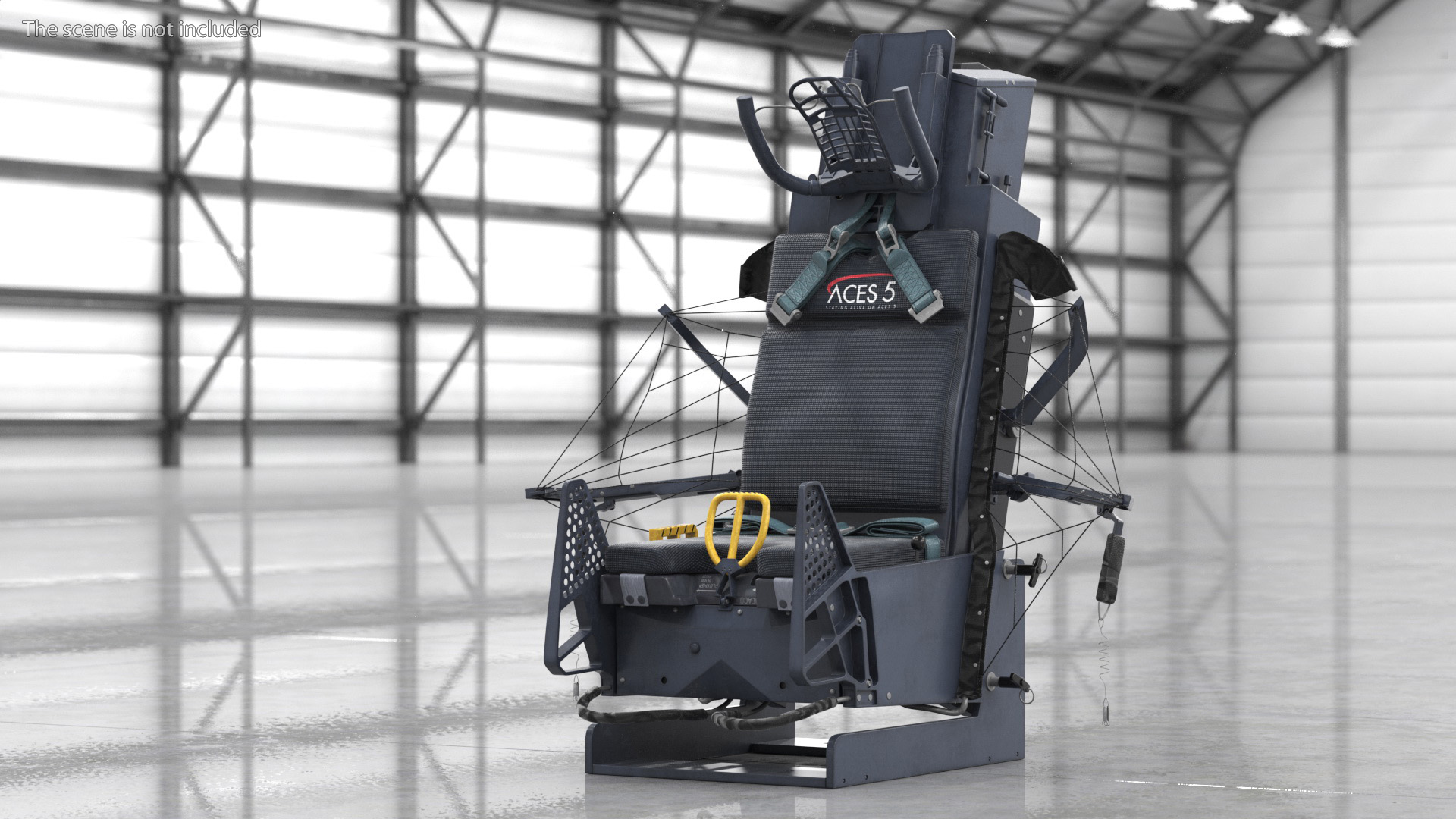 3D model Ejection Seat ACES 5