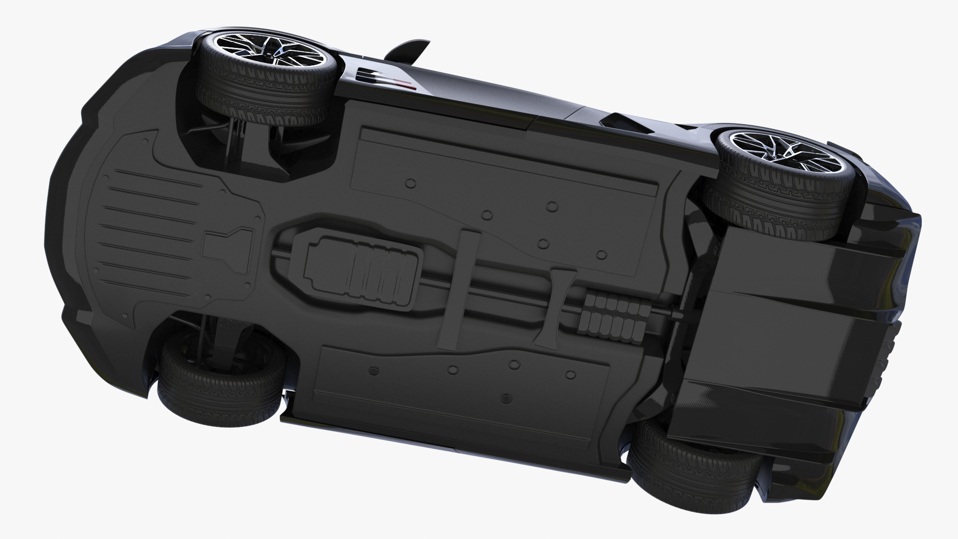 3D Bugatti Divo Black model