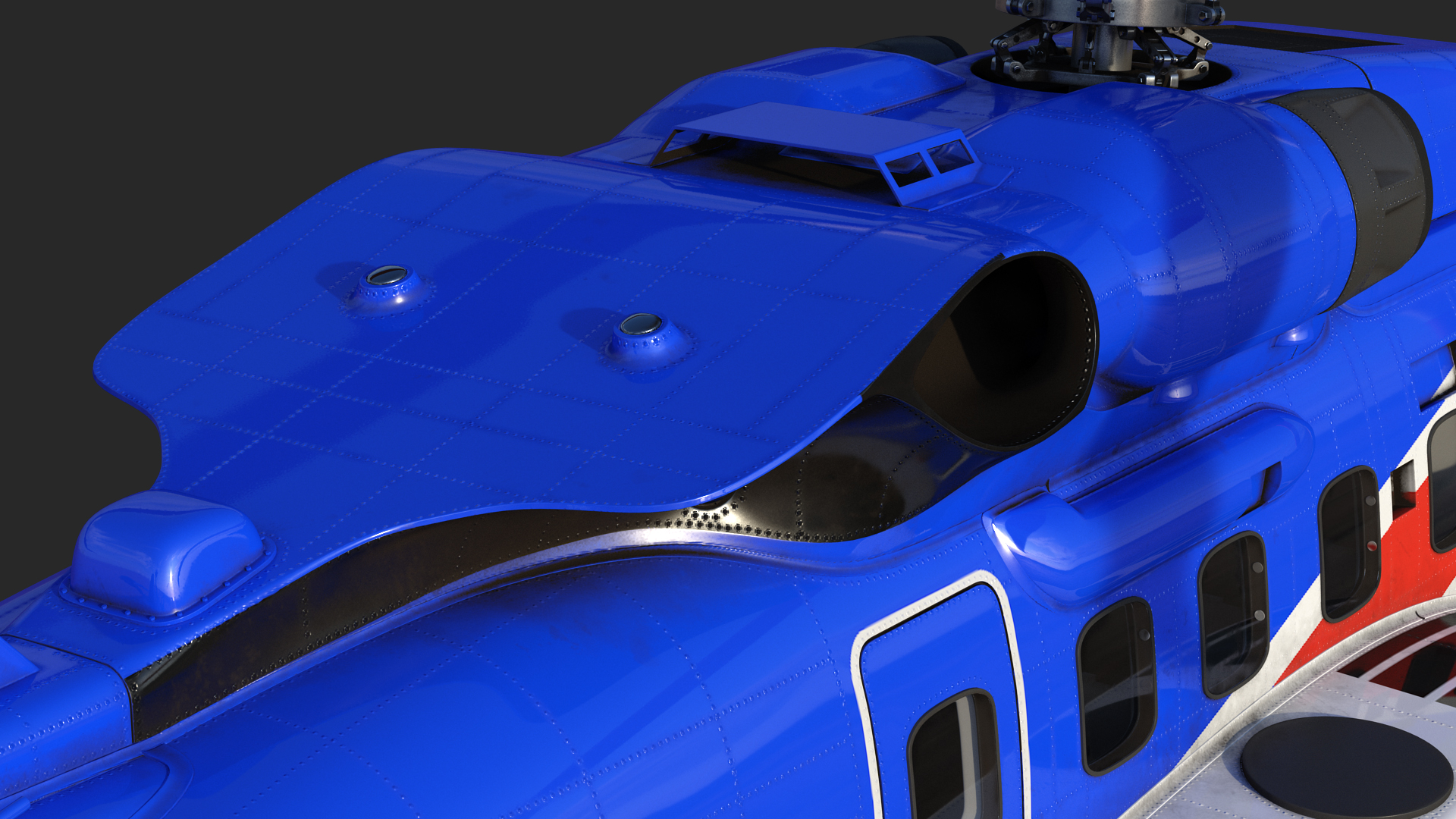 3D model Sikorsky S-92 Civil Helicopter
