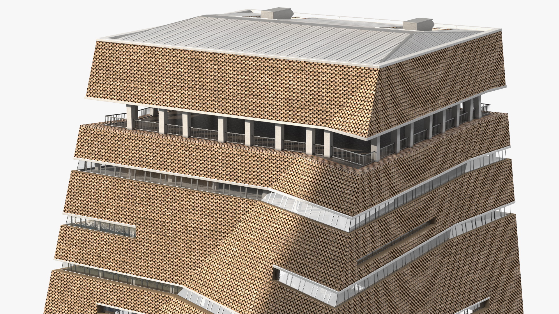 3D Tate Modern Art Gallery model