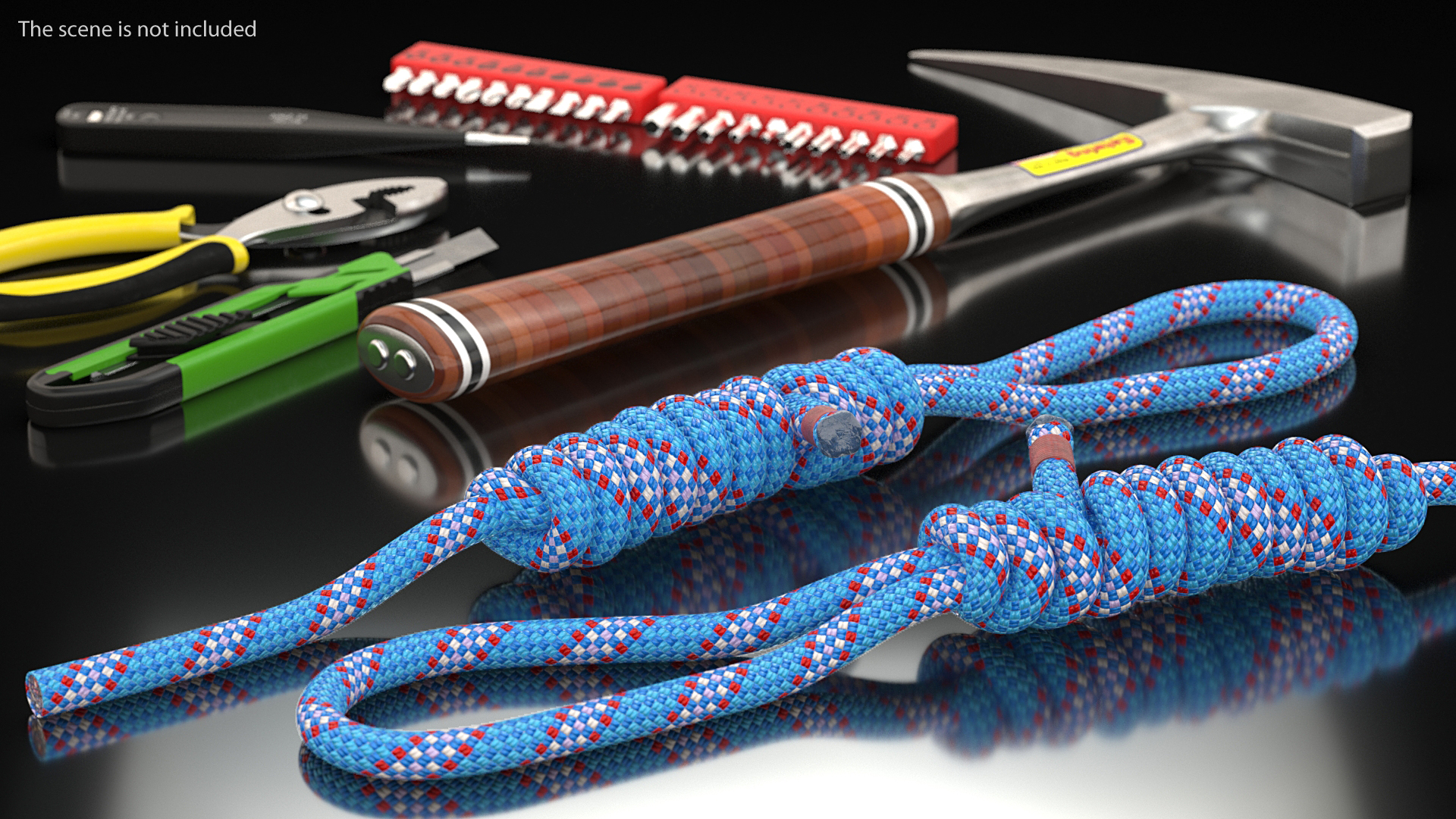 Bimini Twist Knot 3D
