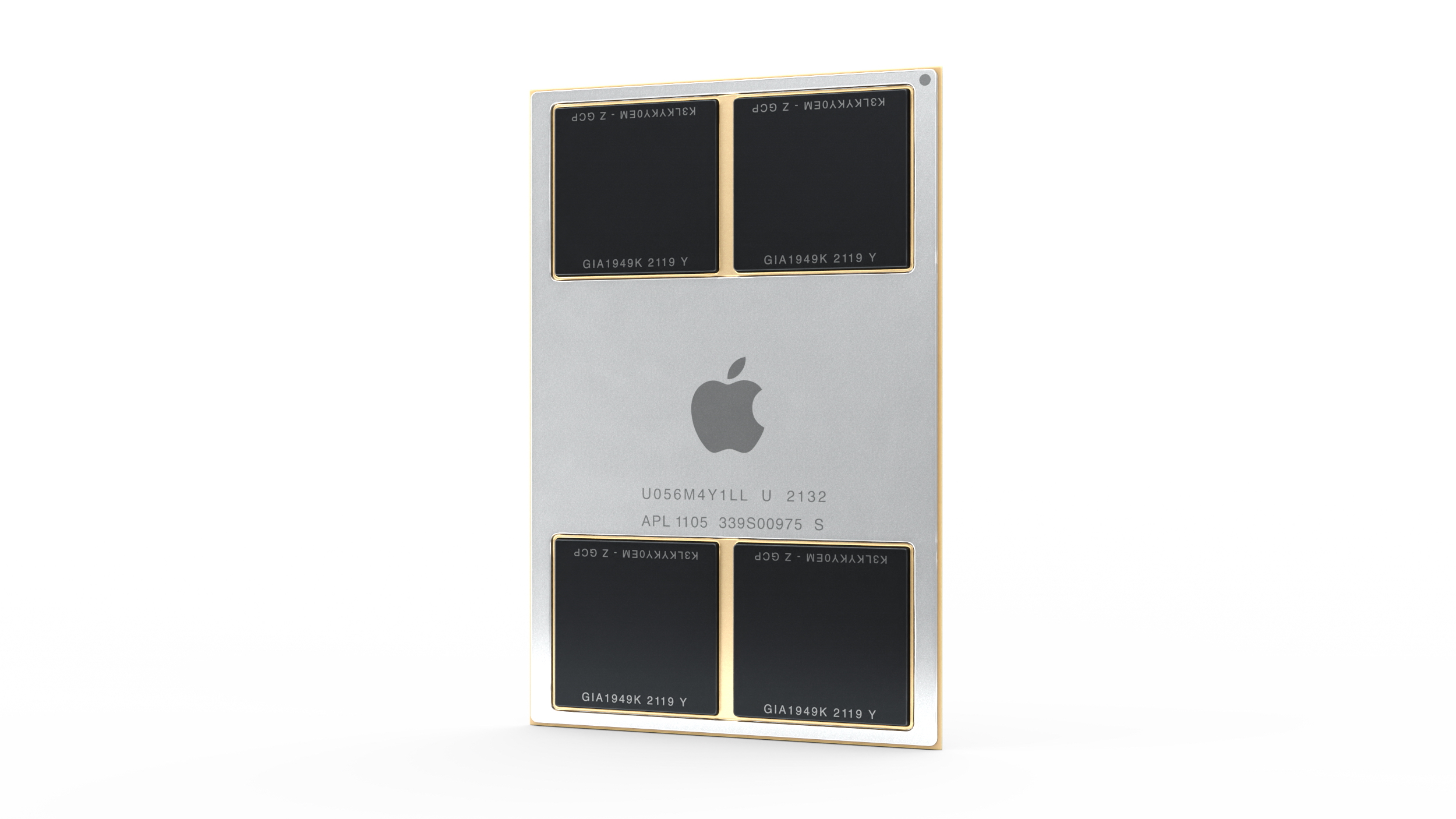 Apple M1 Max Chip 3D