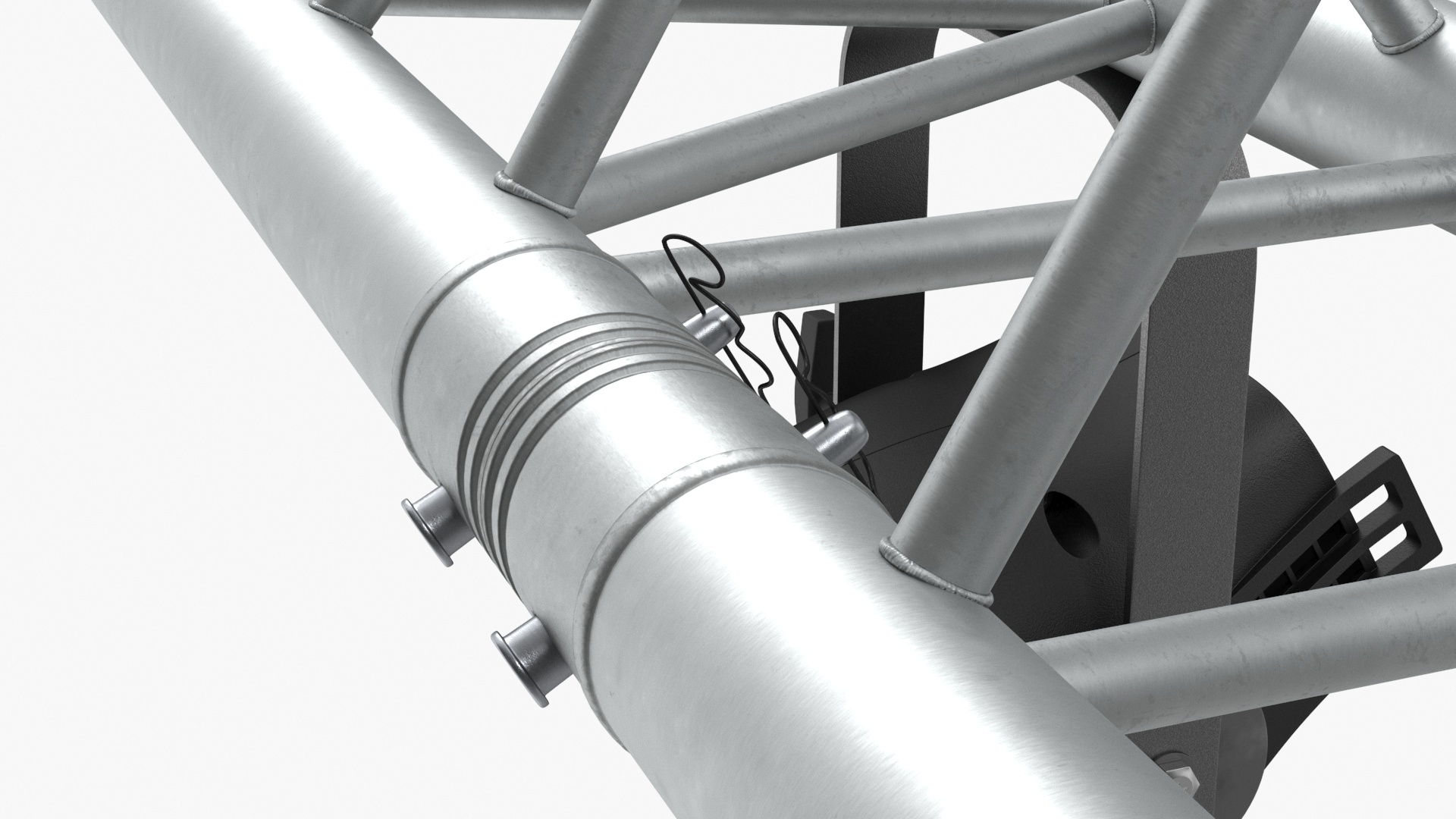 Triangular Truss Modular Light System 3D