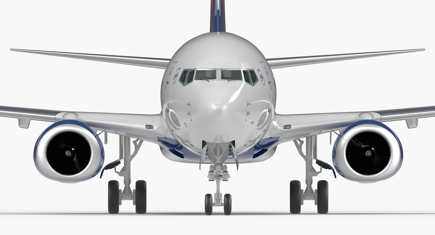 3D model Boeing 737 800 Delta Air Lines