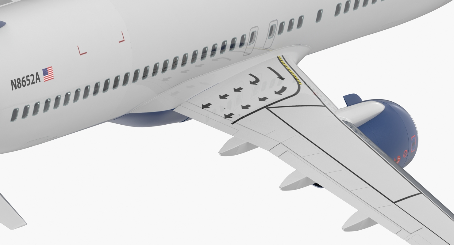 3D model Boeing 737 800 Delta Air Lines