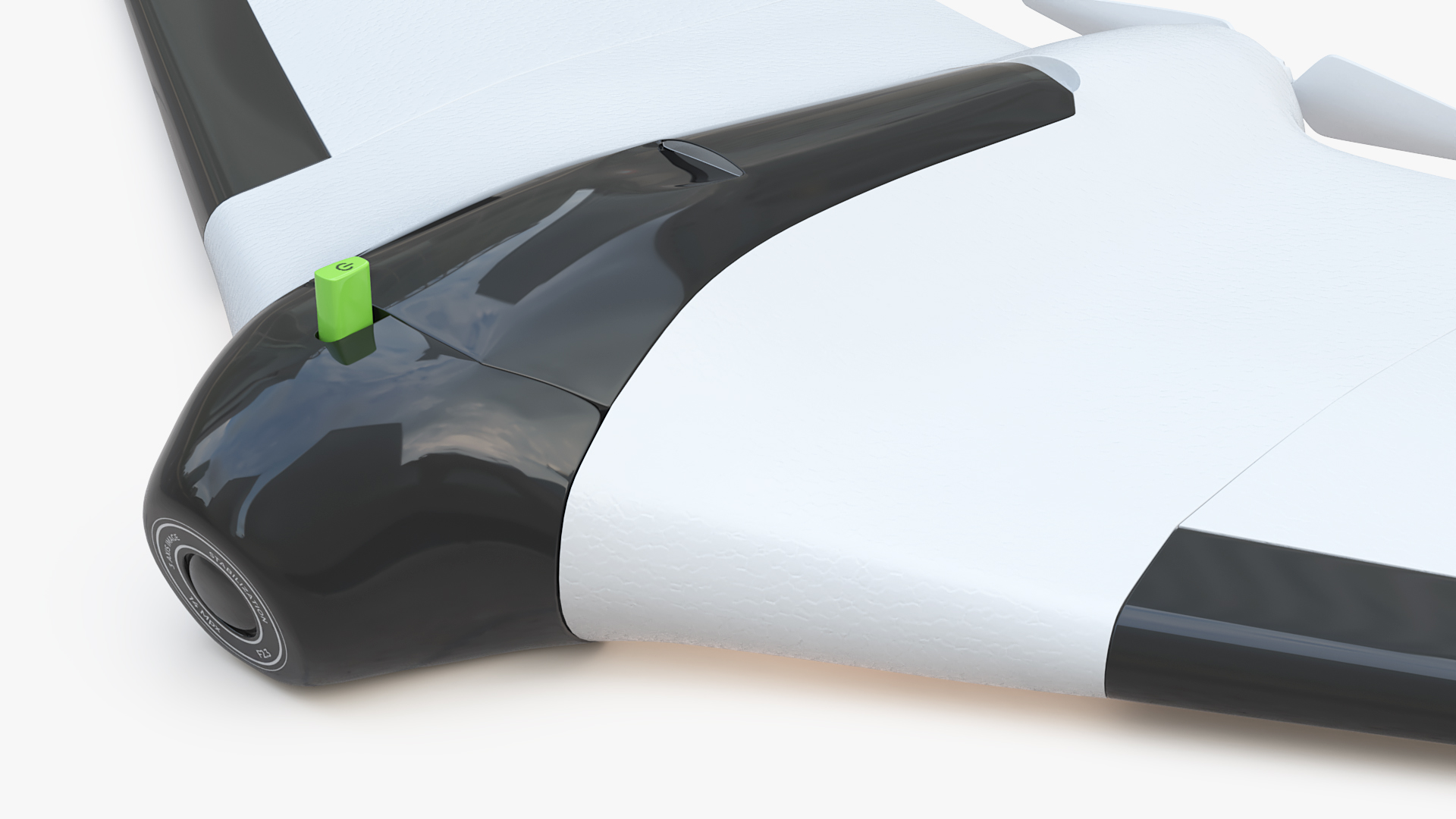 3D model Aerial Surveillance Drone