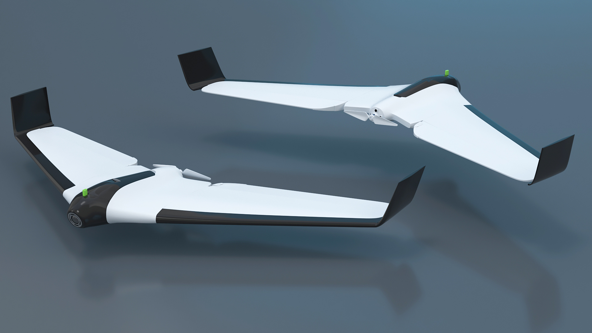 3D model Aerial Surveillance Drone