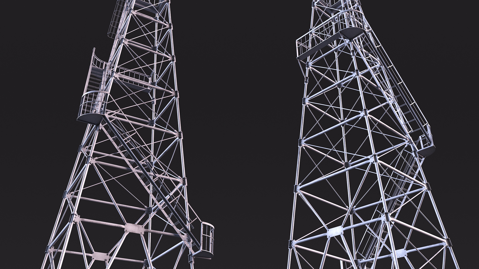 3D model Fire Tower
