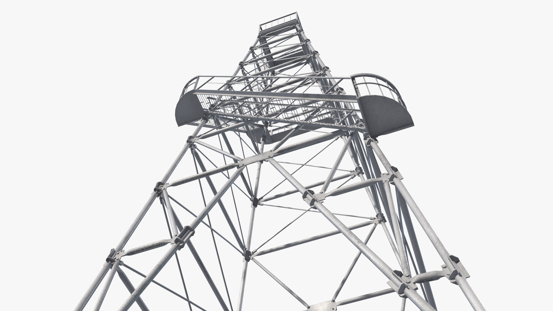 3D model Fire Tower