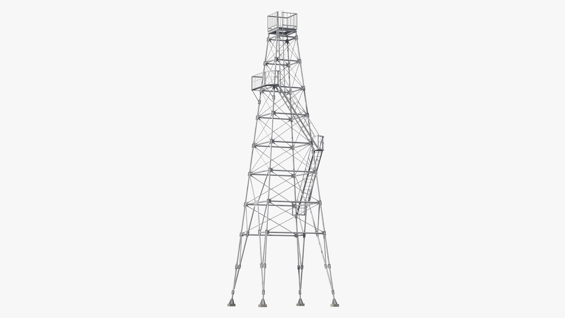 3D model Fire Tower