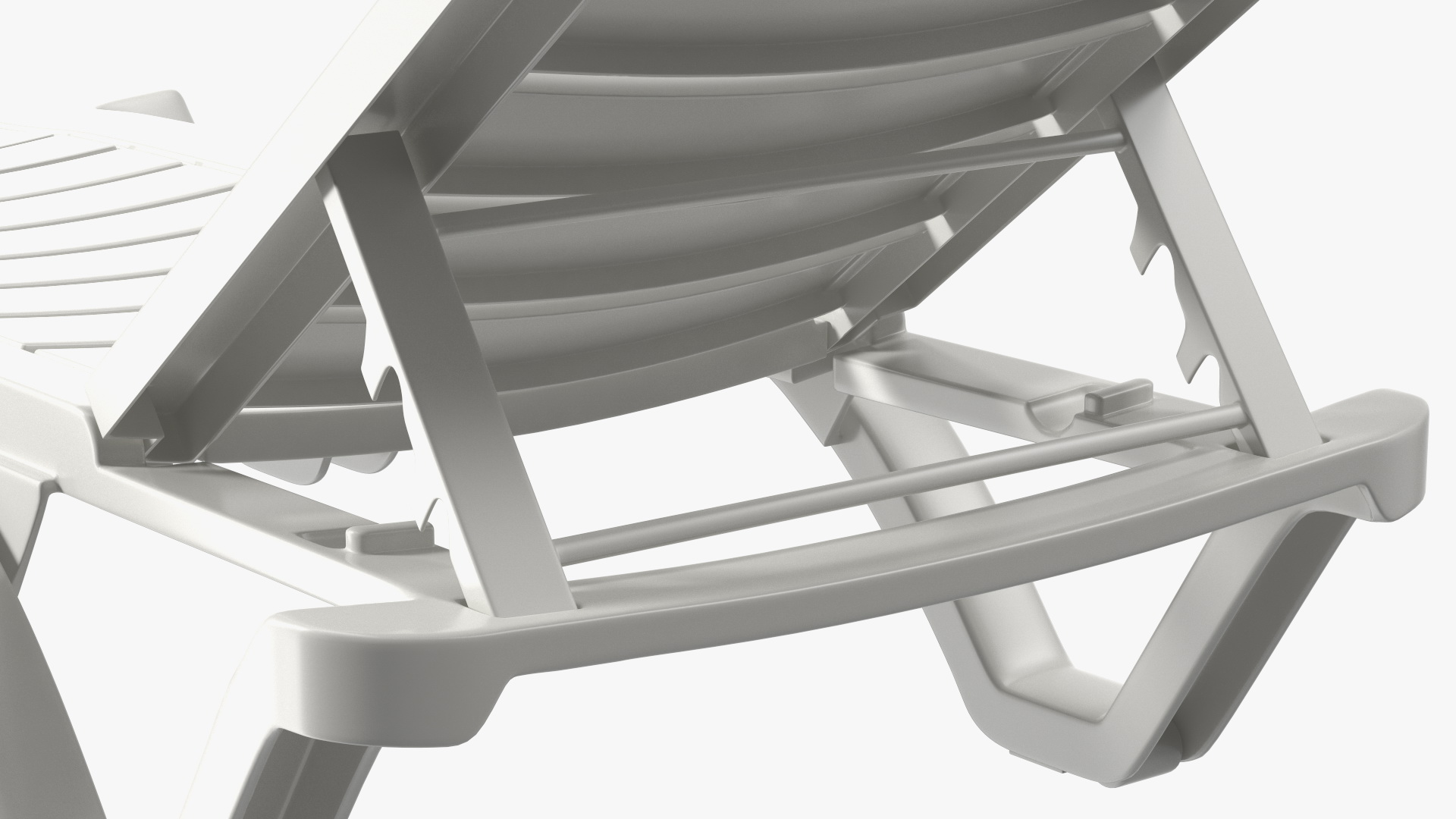 3D Aqua Pool Chaise Lounge model