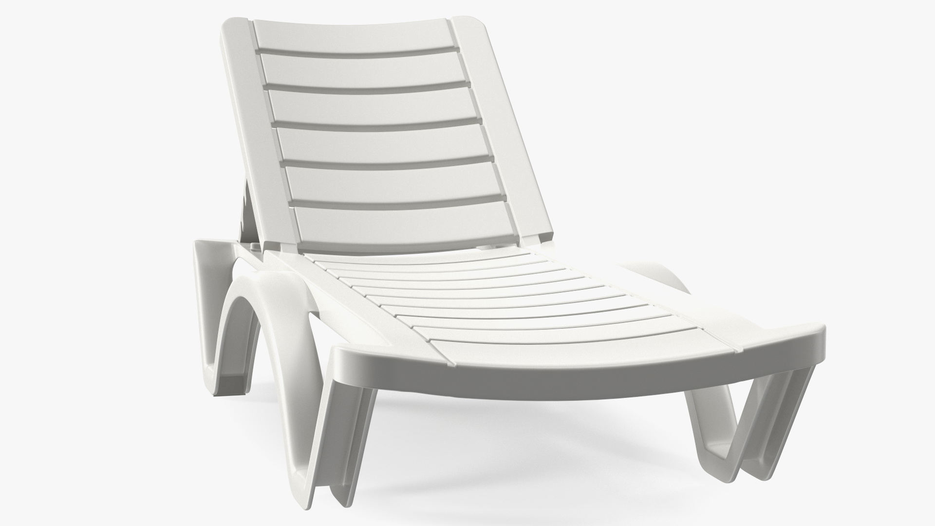 3D Aqua Pool Chaise Lounge model