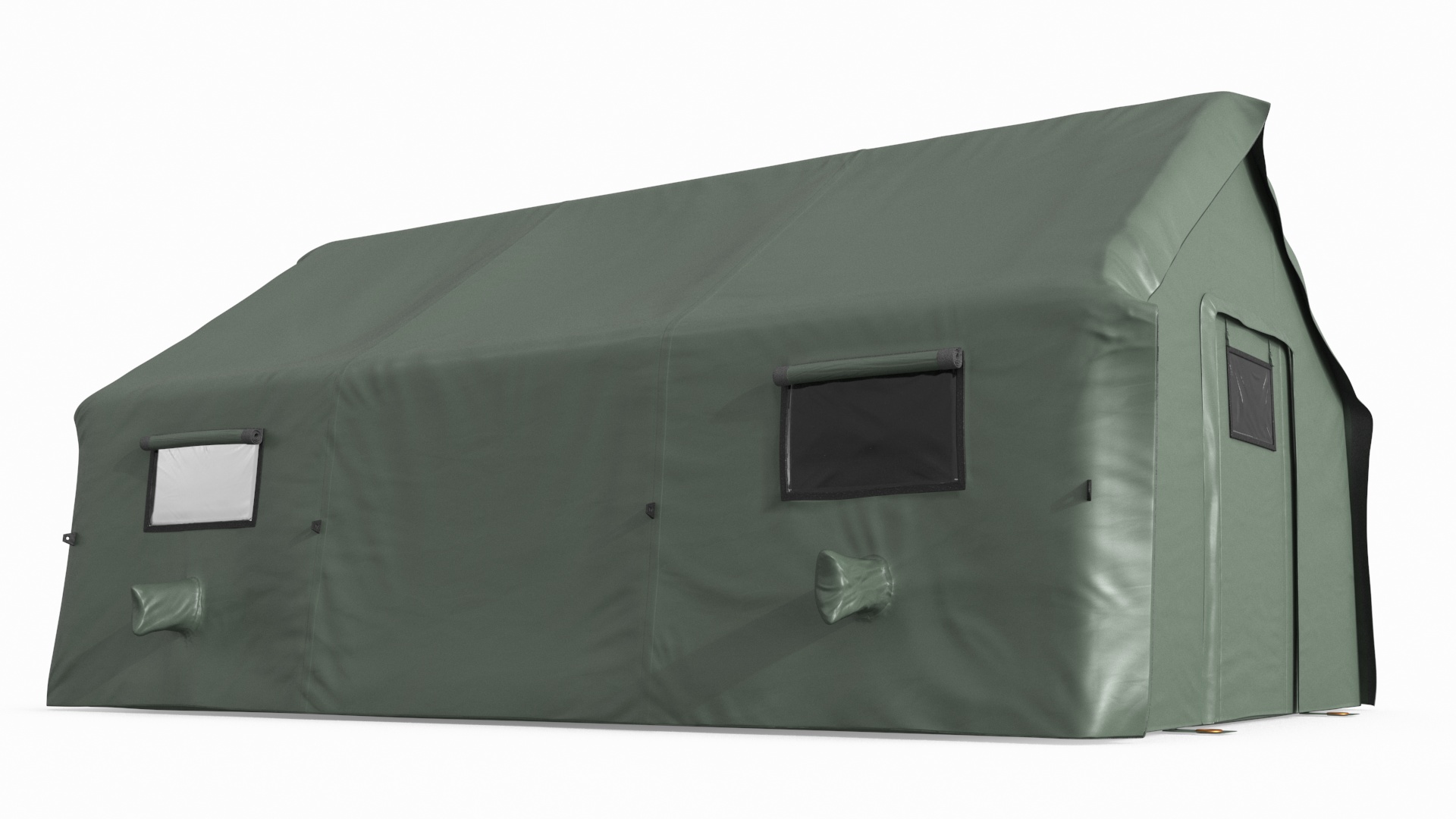 3D Military Medical Canvas Tent model