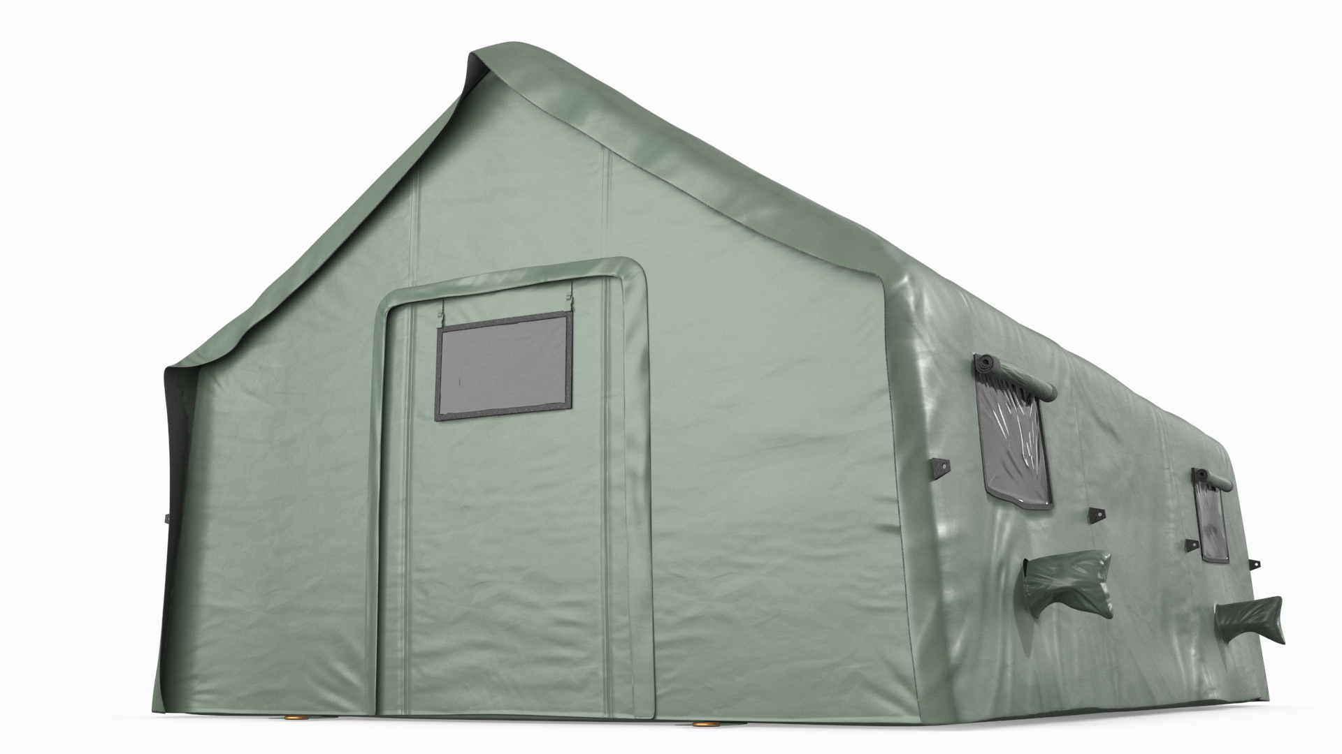 3D Military Medical Canvas Tent model