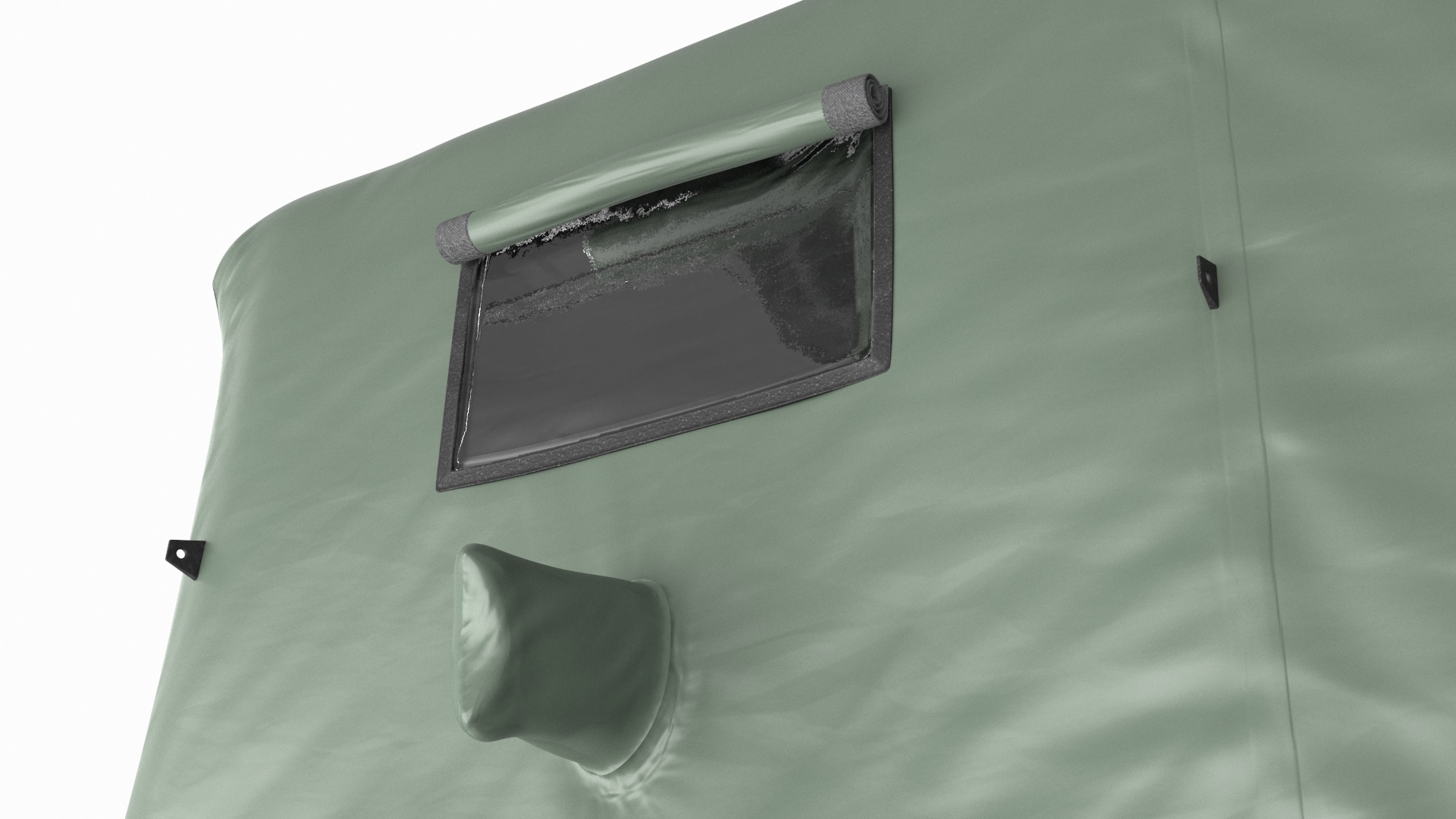 3D Military Medical Canvas Tent model