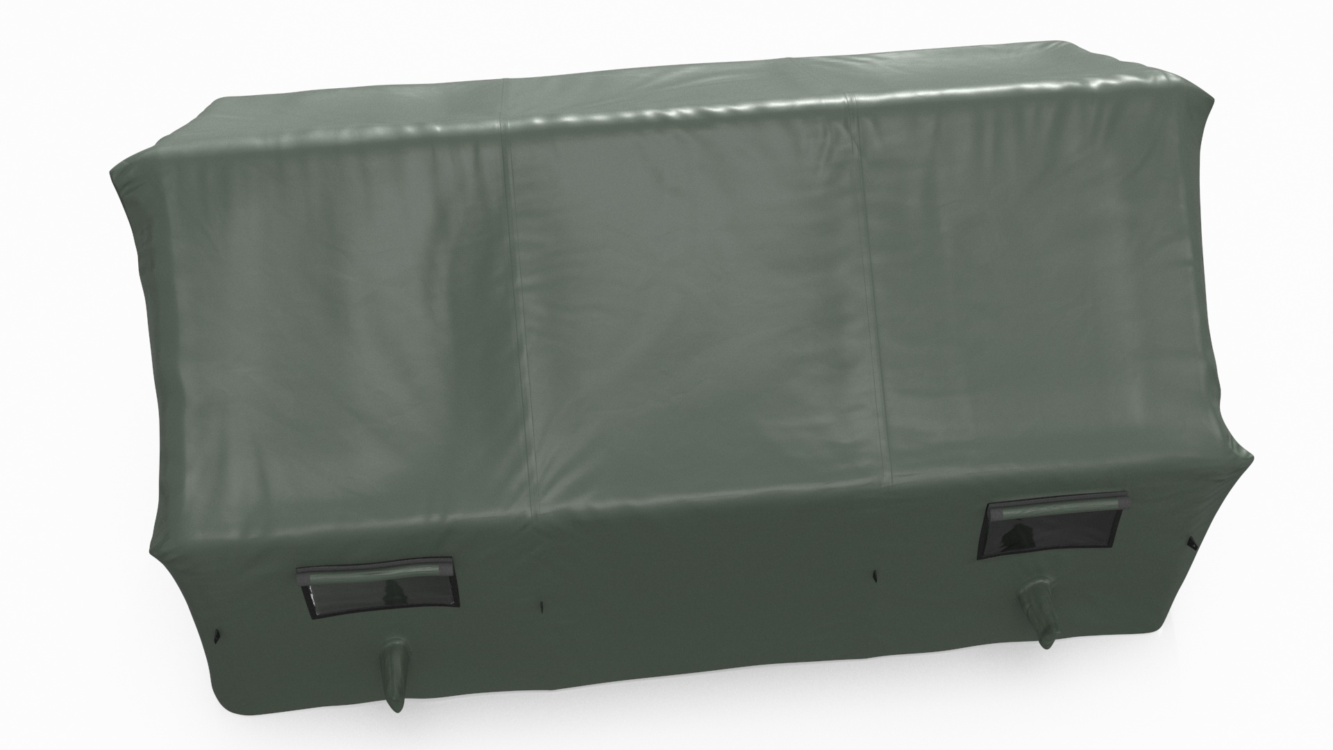 3D Military Medical Canvas Tent model