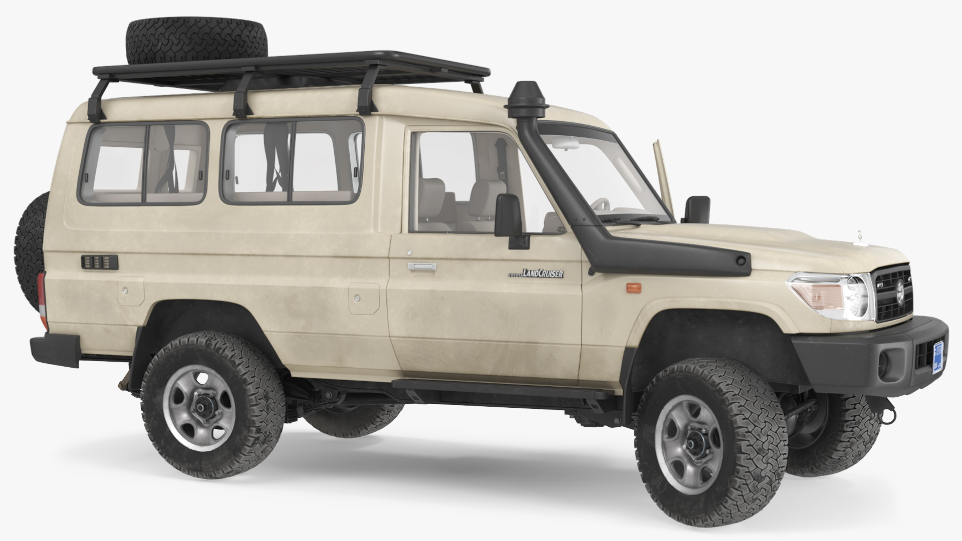 Toyota Land Cruiser 78 Rigged