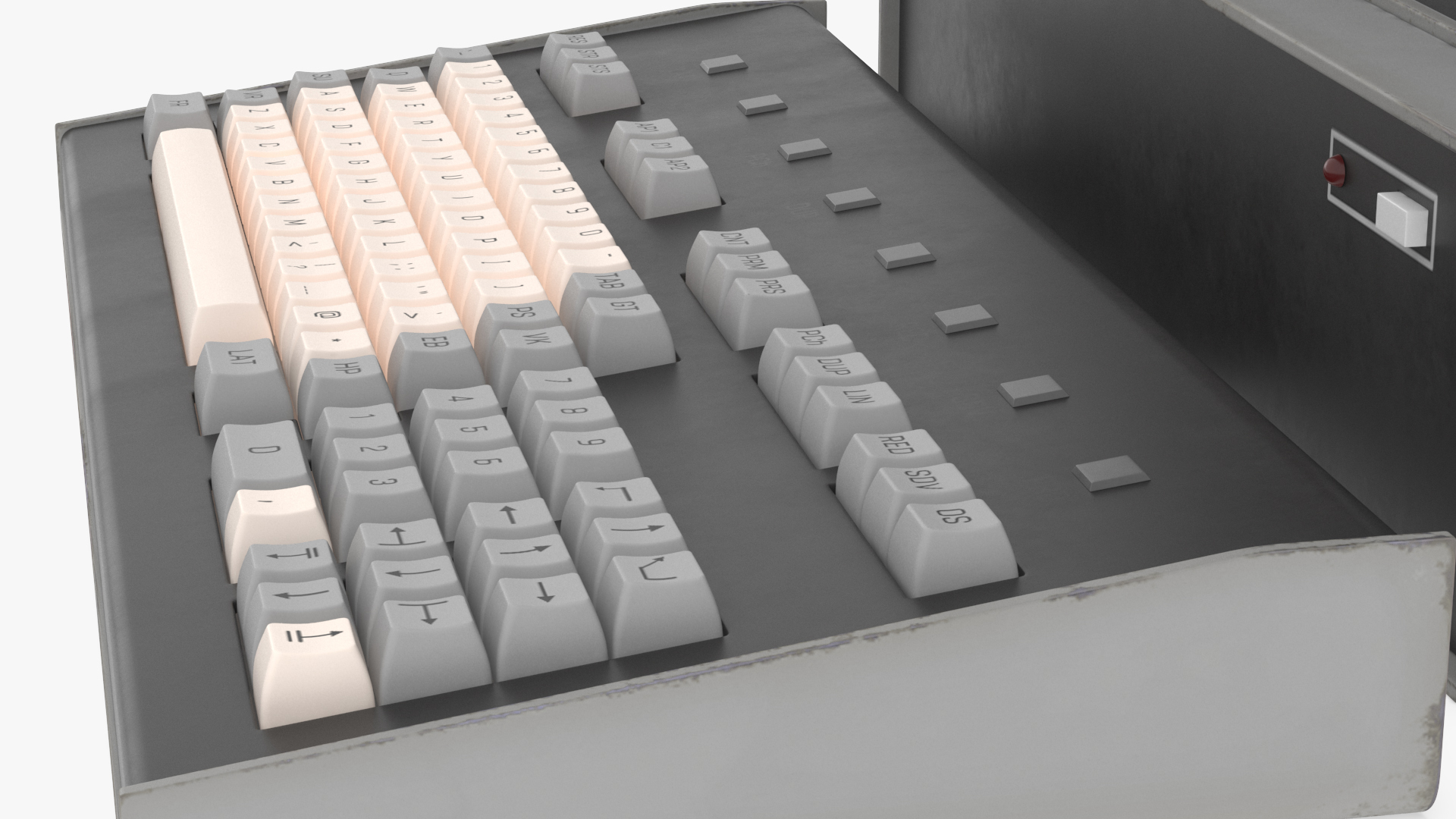 Retro Personal Computer Turned Off 3D model